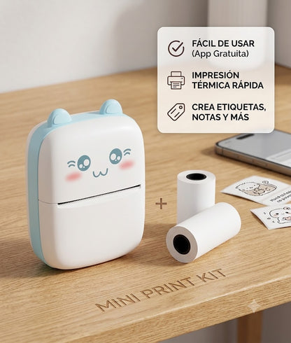 Mini Impresora Térmica Portátil Bluetoot
