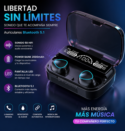 Audífonos Inalámbricos Gamer TWS M10